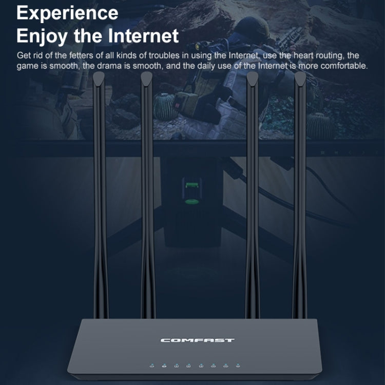 COMFAST CF-WR619AC V2 1200Mbps Dual Band Wireless Router, CF-WR619AC V2 COMFAST CF-WR619AC V2 1200Mbps Dual Band Wireless Router, CF-WR619AC V2